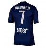 Paris Saint-Germain Khvicha Kvaratskhelia #7 Hemmakläder 2025-26 Kortärmad
